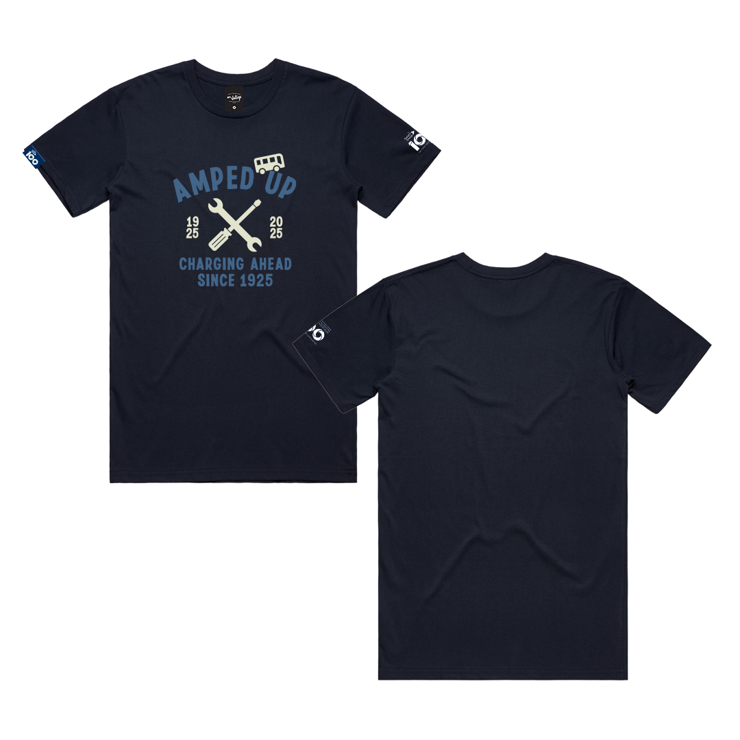 Mens Tee Shirt - Amped Up Spanner (TRNZ19)