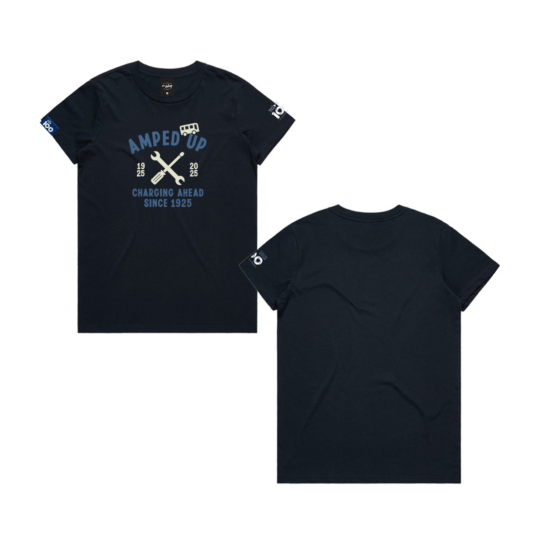 Ladies Tee Shirt - Amped Up Spanner (TRNZ20)