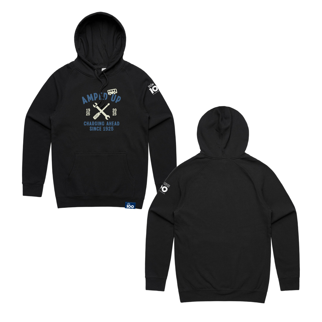 Mens Hoodie - Amped Up Spanner (TRNZ21)