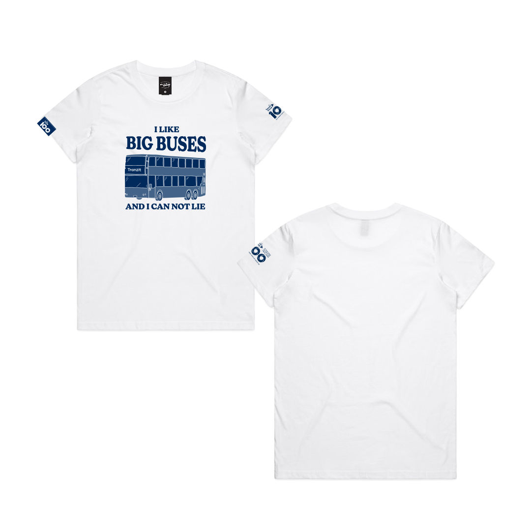 Ladies Tee Shirt - Big Buses (TRNZ33)