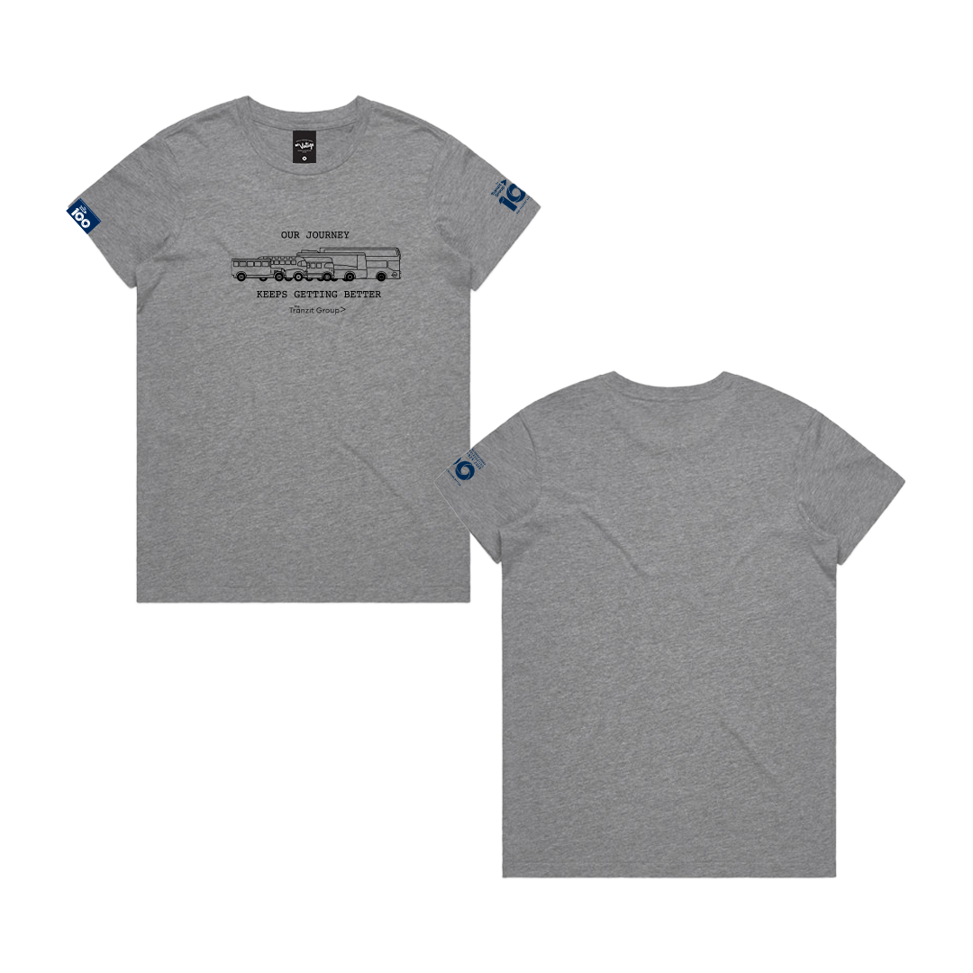 Ladies Tee Shirt - Tranzit through Time (TRNZ35)