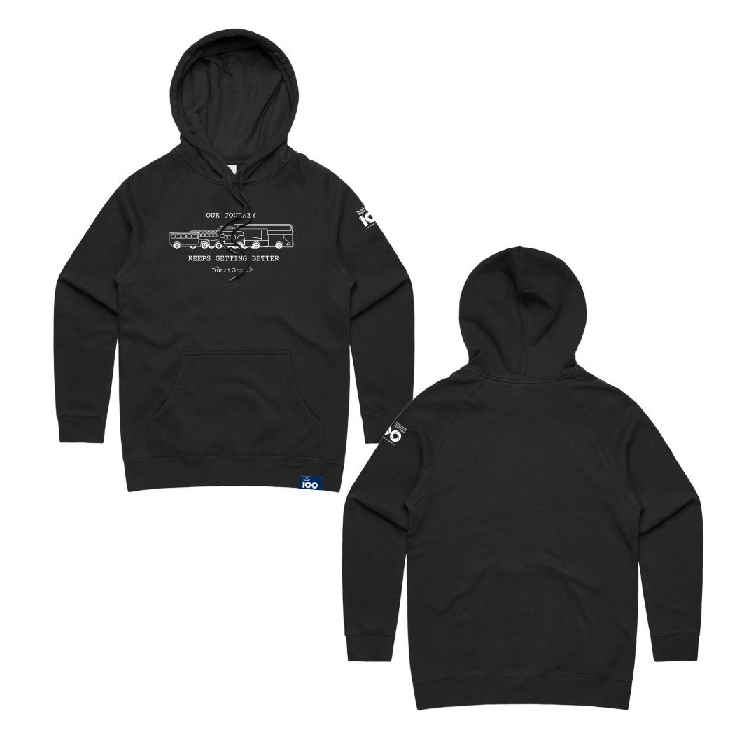 Mens Hoodie - Tranzit through Time (TRNZ50)